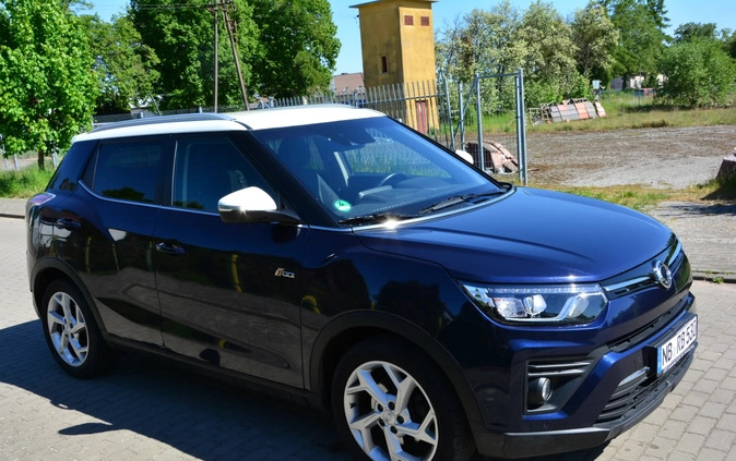 SsangYong Tivoli cena 49000 przebieg: 63000, rok produkcji 2021 z Łobez małe 254